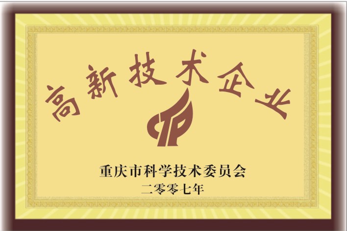 高新技術企業2007年